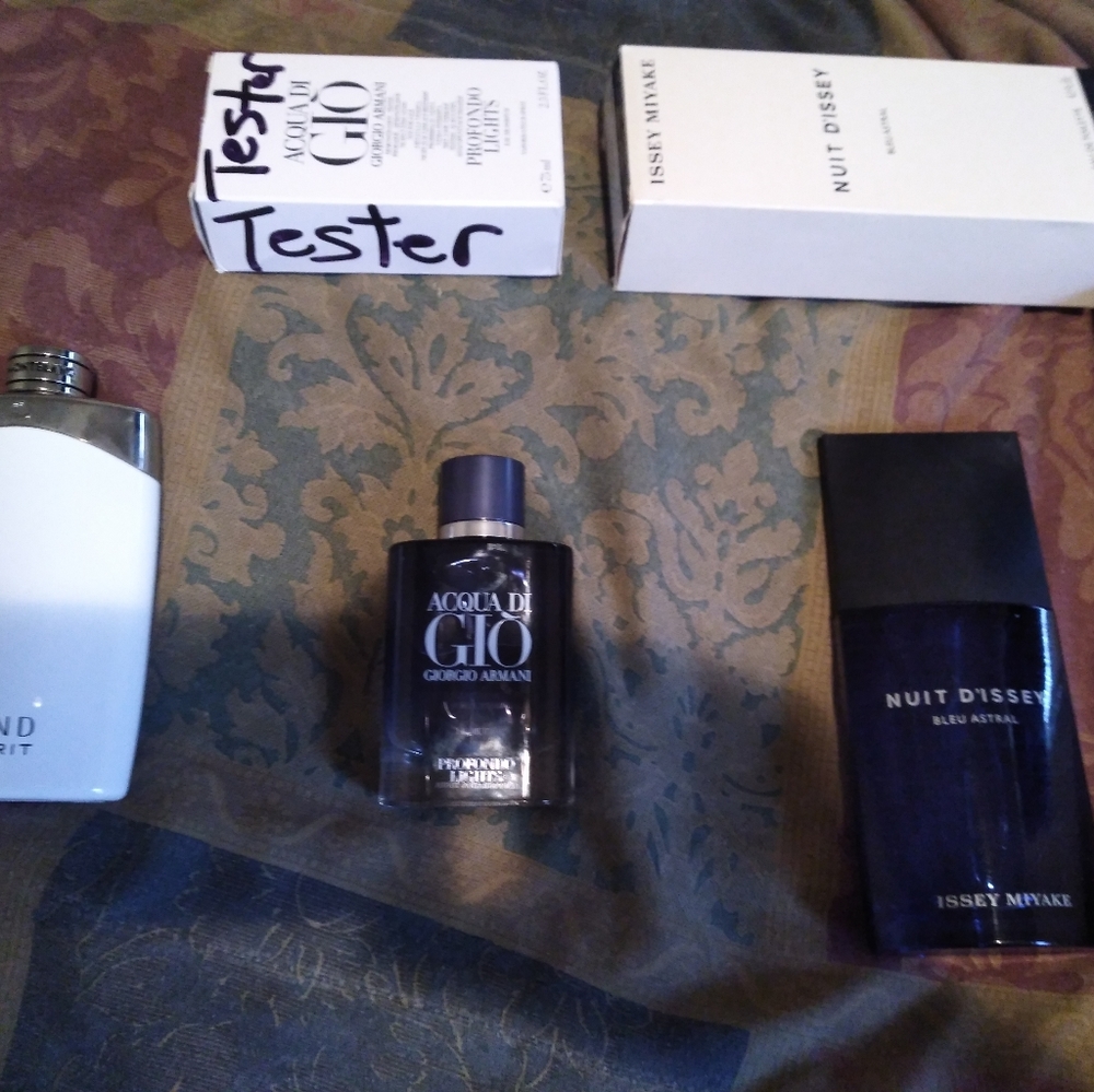 3 Cologne Bottles for the price of 1